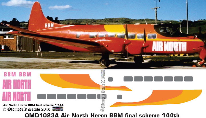 (image for) OMD1023A DH114 Heron Air North