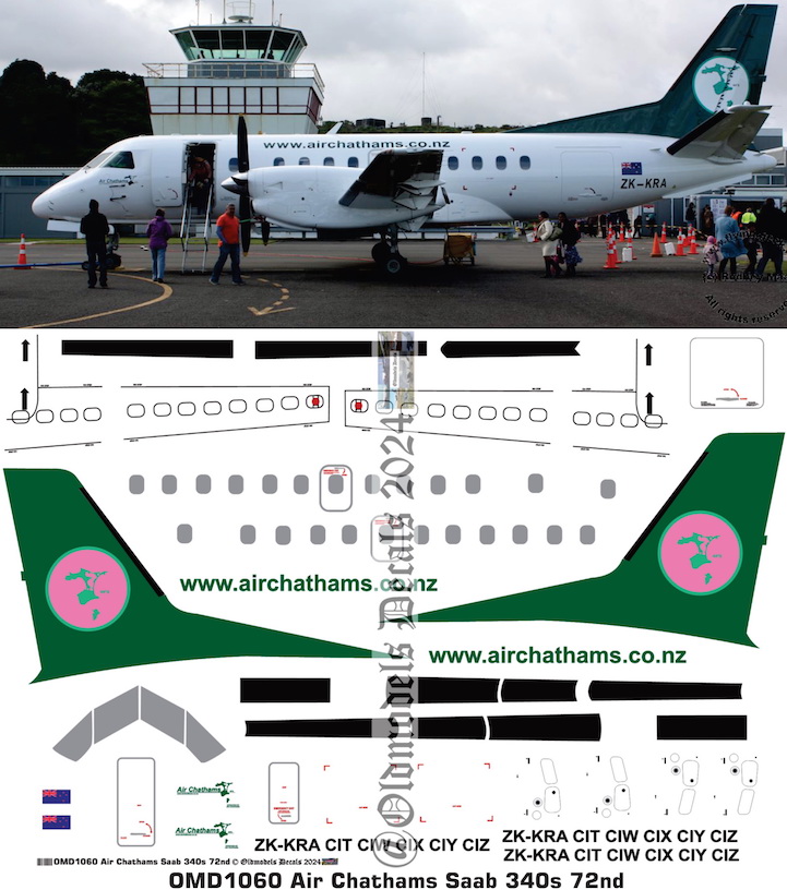 (image for) OMD1060 Saab340 Air Chathams