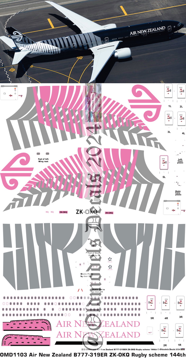 (image for) OMD1103 Boeing B777-319ER Air New Zealand