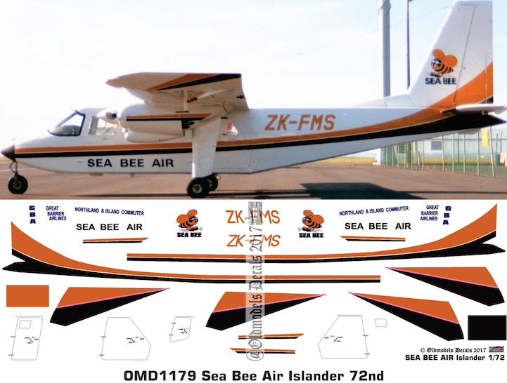 (image for) OMD1179 BN-2 Islander Sea Bee Air