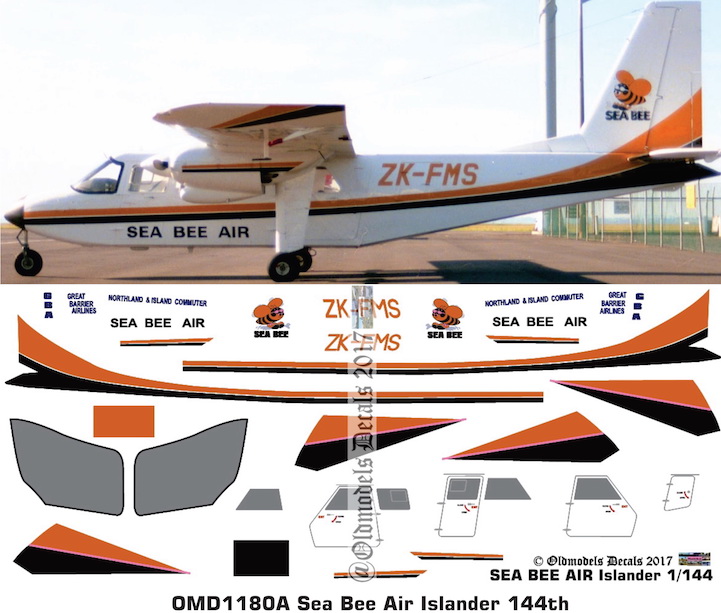 (image for) OMD1180A BN-2 Islander Sea Bee Air