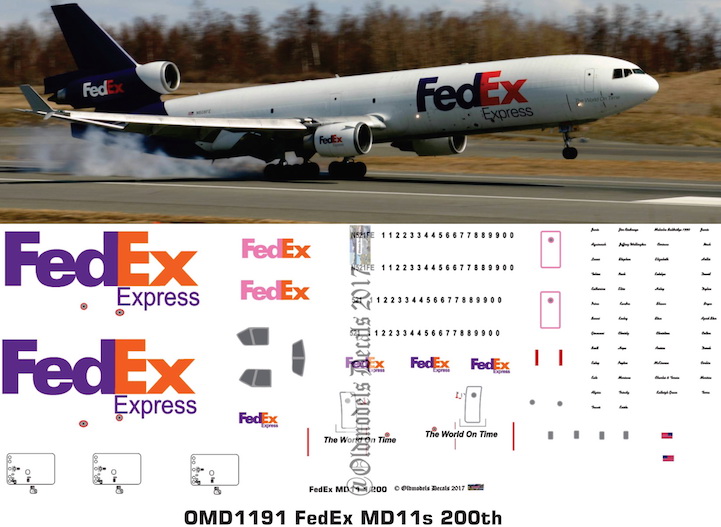 (image for) OMD1191 MD11 FedEx