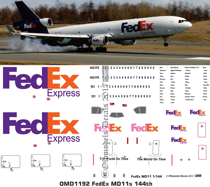 (image for) OMD1192 MD11 FedEx