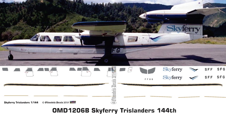 (image for) OMD1206B BN-2 Islander Skyferry