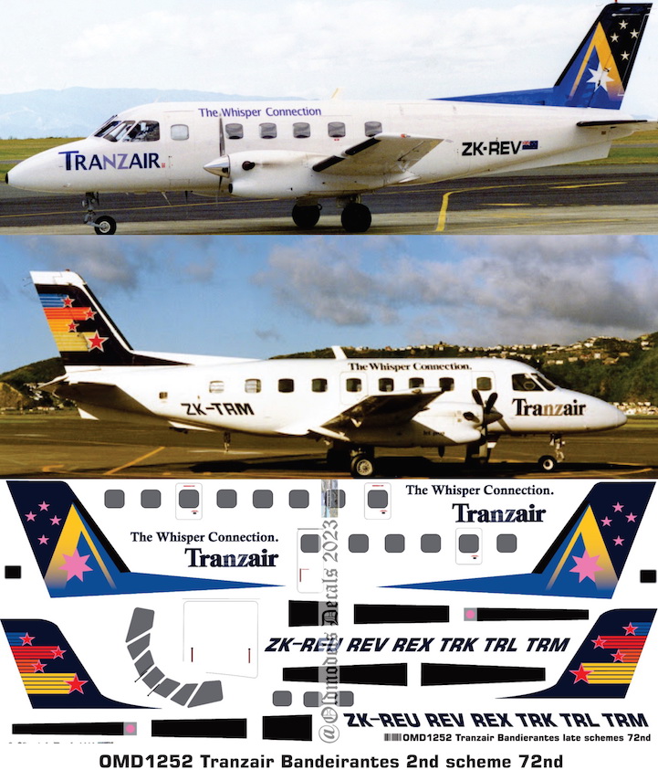 (image for) OMD1252 Emb-110 Bandeirante Tranzair