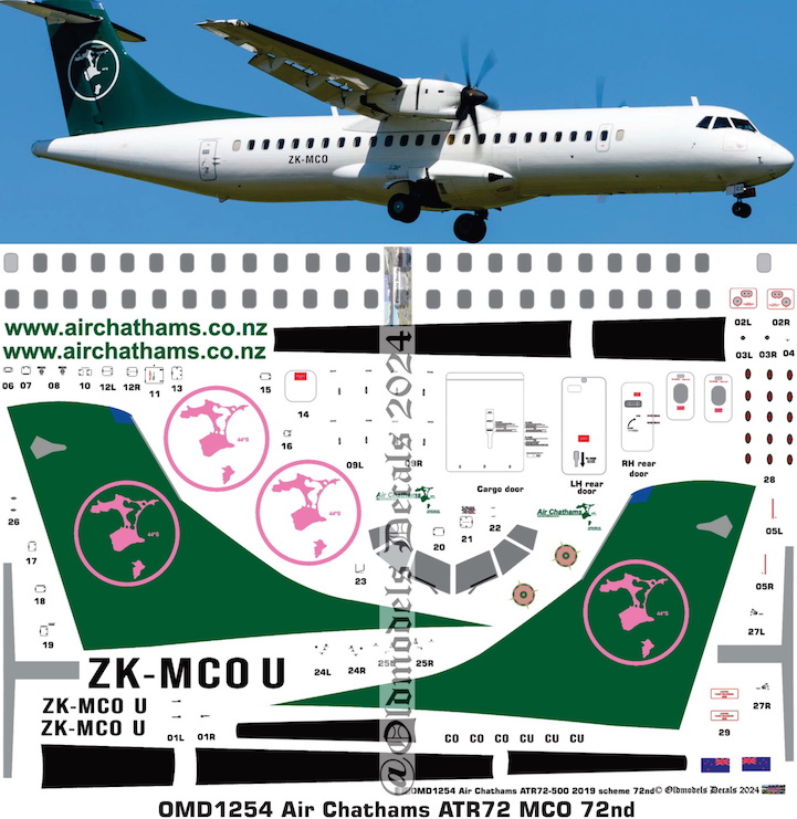 (image for) OMD1254 ATR72-500 Air Chathams