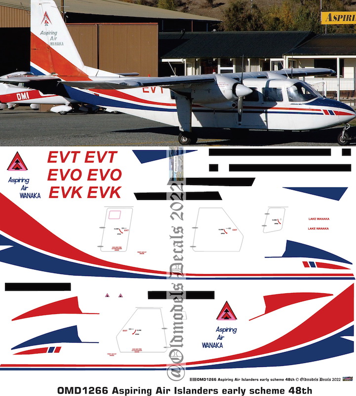 (image for) OMD1266 BN-2 Islander Aspring Air