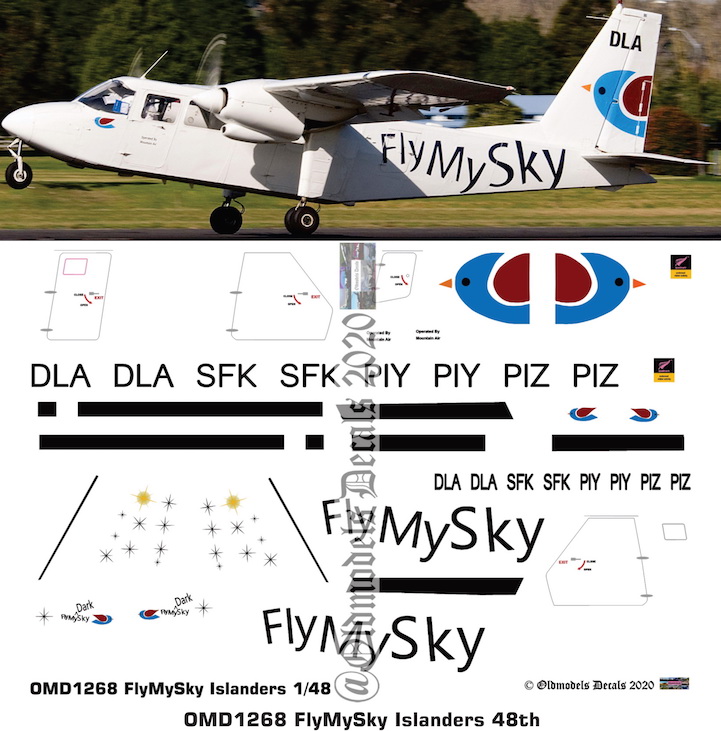(image for) OMD1268 BN-2 Islander FlyMySky
