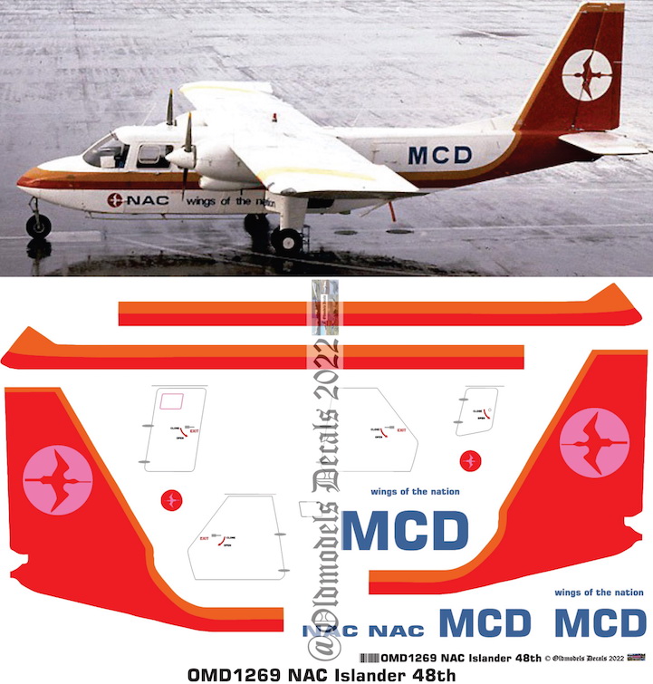 (image for) OMD1269 BN-2 Islander National Airways Corporation (NAC)
