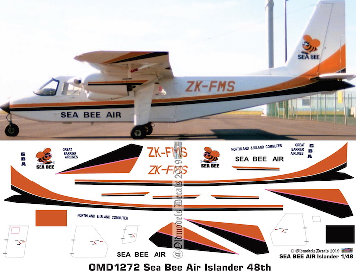 (image for) OMD1272 BN-2 Islander Sea Bee Air