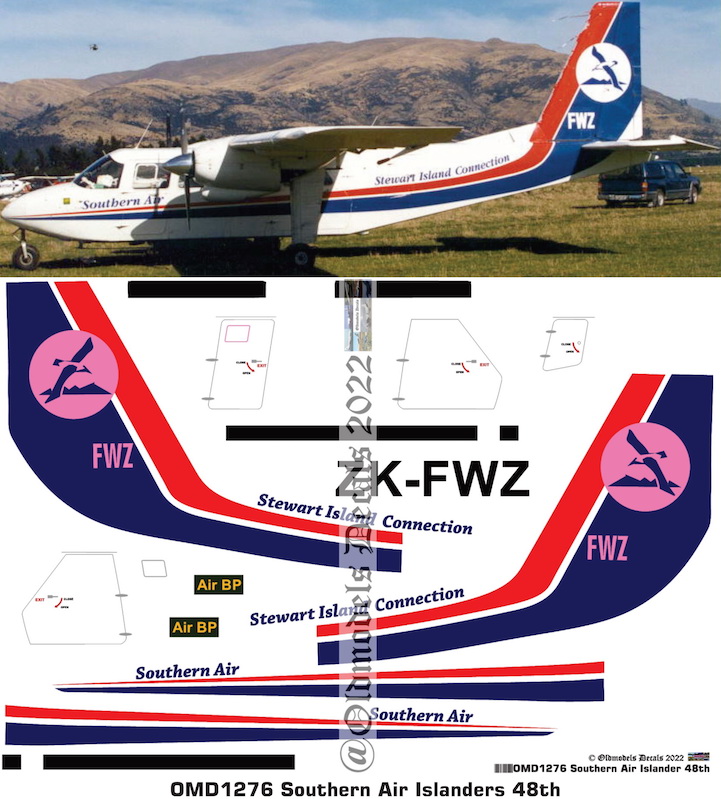 (image for) OMD1276 BN-2 Islander Southern Air