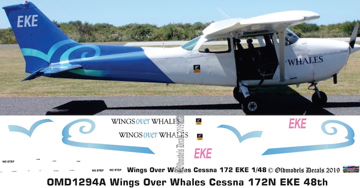 (image for) OMD1294A Cessna 172N Wings Over Whales