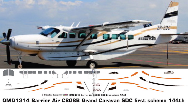 (image for) OMD1314 Cessna C208B Grand Caravan Barrier Air