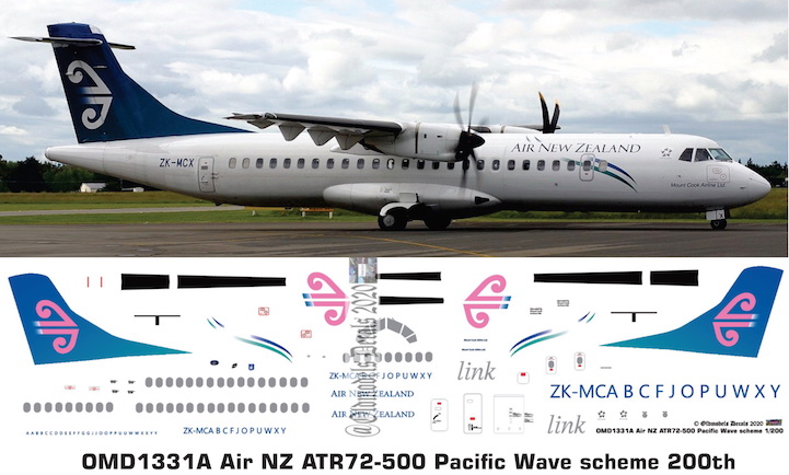 (image for) OMD1331A ATR72-500 Air New Zealand