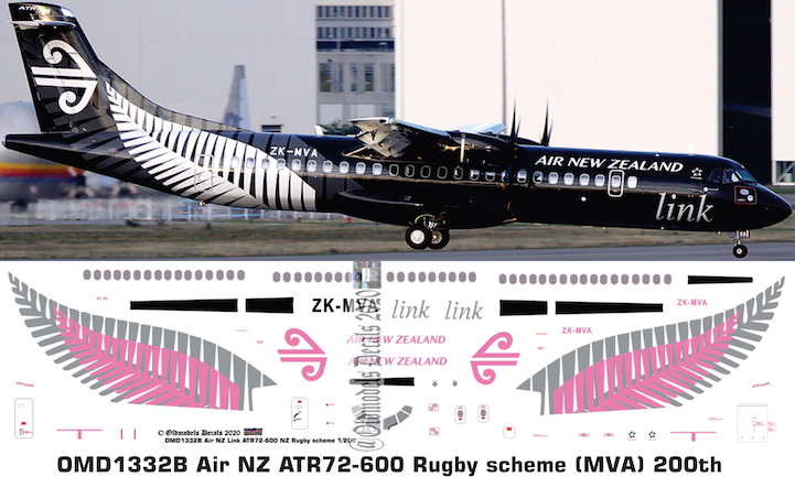 (image for) OMD1332B ATR72-600 Air New Zealand
