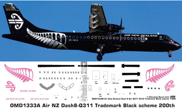 (image for) OMD1333A Dash8-Q311 Air New Zealand
