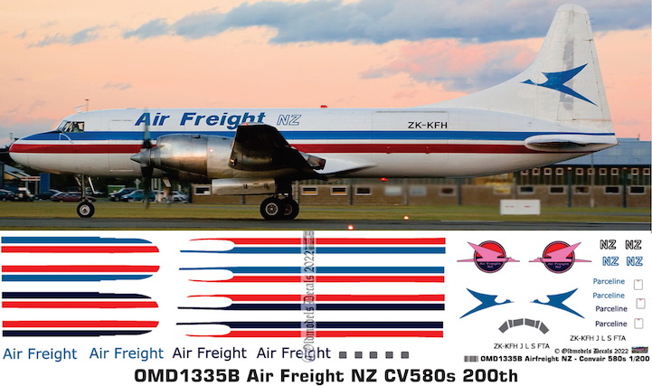 (image for) OMD1335B CV580 Air Freight NZ
