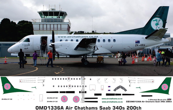 (image for) OMD1336A Saab340 Air Chathams
