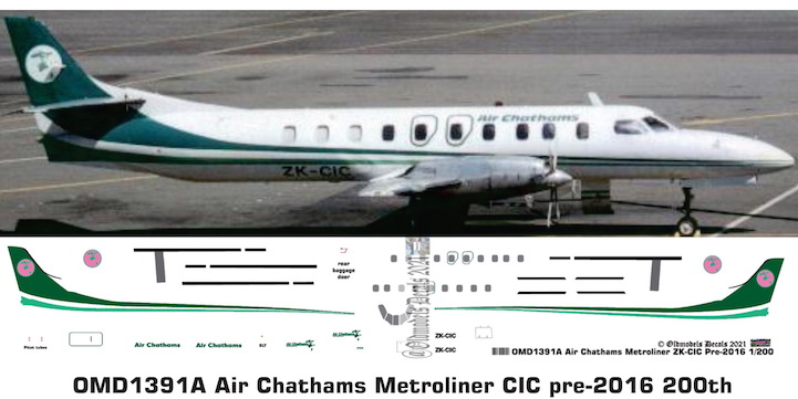 (image for) OMD1391A Swearingen SA-226TC Metro Air Chathams