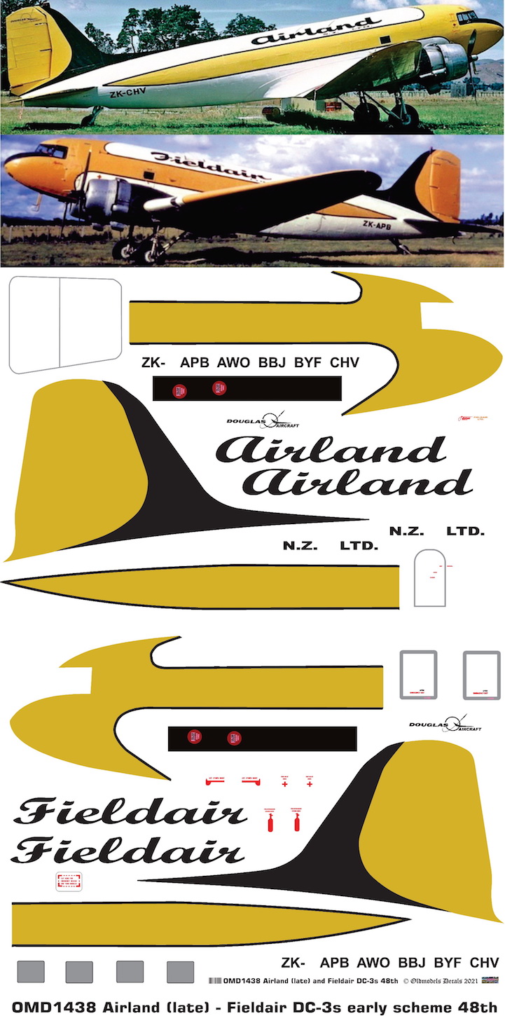 OMD1438 DC3 Airland / Fieldair