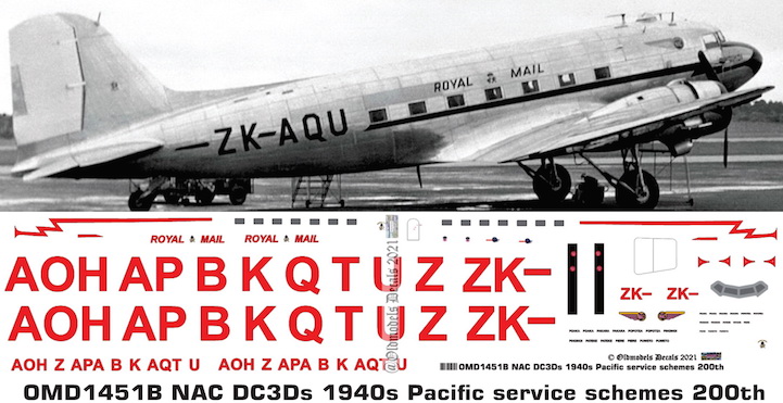 OMD1451B DC3D National Airways Corporation (NAC)