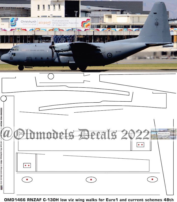 OMD1466 Lockheed C-130H Royal New Zealand Air Force