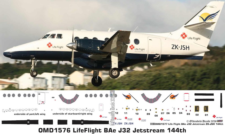 OMD1577 BAe J32 Jetstream LifeFlight (image for) OMD1577 BAe J32 Jetstream LifeFlight