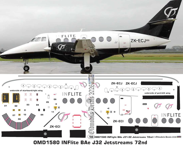 OMD1580 BAe J32 Jetstream INFlight (image for) OMD1580 BAe J32 Jetstream INFlight