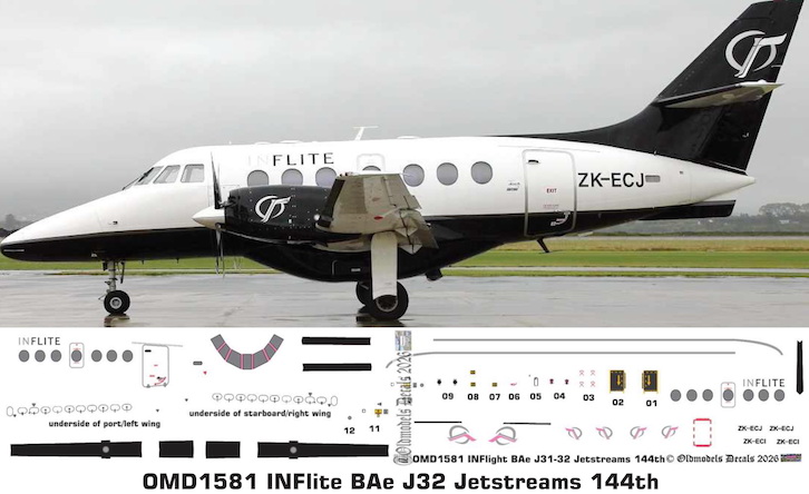 (image for) OMD1581 BAe J32 Jetstream INFlight