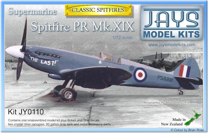 JY0110 Supermarine Spitfire Mk.XIX