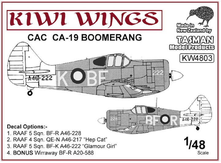 KW4803 CAC CA-19 Boomerang