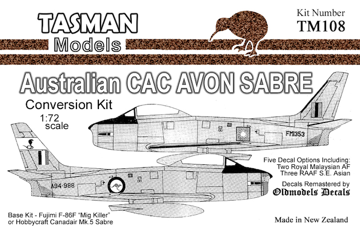 TM108 Australian AVON Sabre RAAF/Malaysian AF