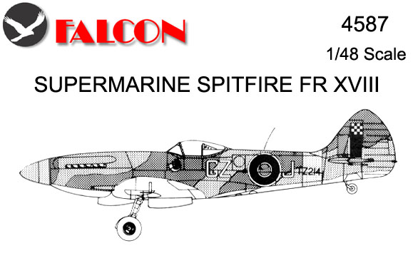 4587 Vac-Form Kit - Supermarine Spitfire FR XVIII