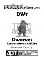 DW7 Dwarf Leather Armour and Axe