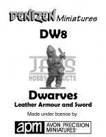 DW8 Dwarf Leather Armour and Sword