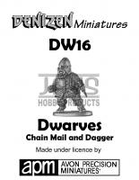 DW16 Dwarf Chain Mail and Dagger