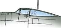 9534 - Hawker Typhoon Car Door Canopy