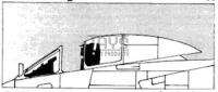 9629 - Vought F7U Cutlass Canopy