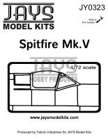 JY0323 Spitfire Mk.V Canopy