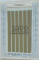 PS-3-1/2inch Gold Parallel Stripes