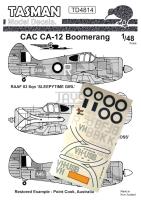 TD4814 CAC CA-12 Boomerang