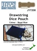 JY7208 Dice Pouch - Colour: Royal Blue