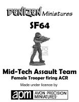 SF64 Female Trooper firing ACR