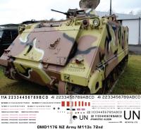 OMD1176 Armoured Personnel Carrier M113 New Zealand Army