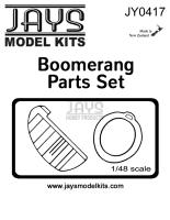 JY0417 Boomerang Tail & Engine Cowling Set