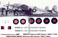 OMD1053B Lockheed Ventura Royal New Zealand Air Force