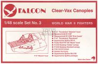 Clearvax Canopy Set #03 World War II Fighters