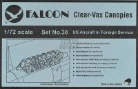 Clearvax Canopy Set #30 US Aircraft in Foreign Service