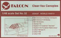 Clearvax Canopy Set #32 USAAF, World War II