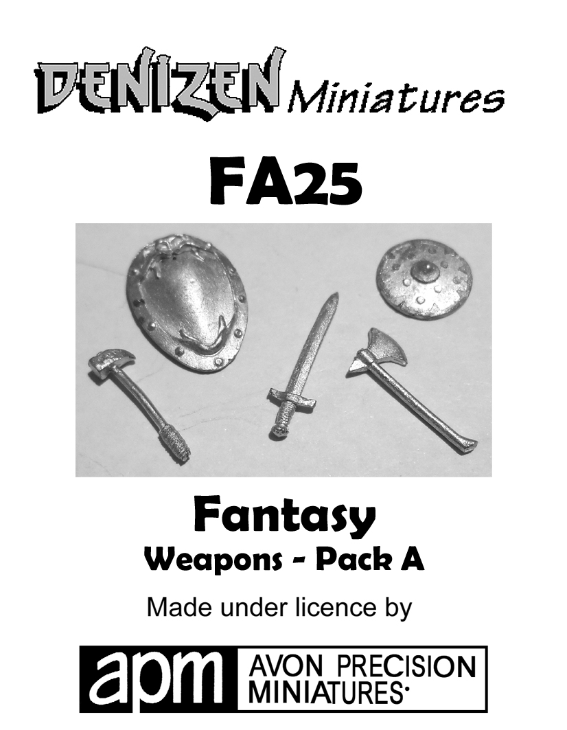 FA25 Weapons - Pack A